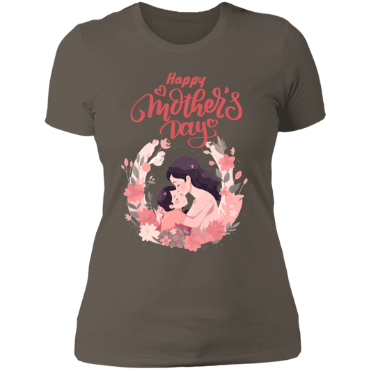 Happy Mother's Day: NL3900 Ladies' Boyfriend T-Shirt