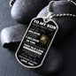 Gift For Son | Dog Tag Necklace