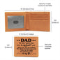 DAD: Graphic Leather Wallet- V2