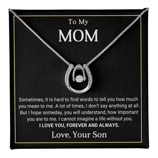 TO MY MOM - MOTHER'S DAY BEST GIFT FOR MOM - LUCKY IN LOVE