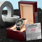 Gift for Husband | Men's Openwork Watch + MC