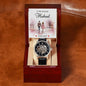 To My Amazing  Husband - Gift For Husband -  Men's Openwork Watch