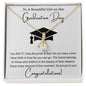 To A Beautiful Girl: Graduation - Alluring Beauty Necklace (Yellow & White Gold Variants)