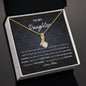 Gift For Daughter | Alluring Beauty Necklace (Yellow & White Gold Variants)