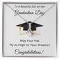 To A Beautiful Girl: Graduation Alluring Beauty Necklace (Yellow & White Gold Variants)