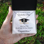 To A Beautiful Girl: Graduation Alluring Beauty Necklace (Yellow & White Gold Variants)