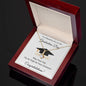 To A Beautiful Girl: Graduation Alluring Beauty Necklace (Yellow & White Gold Variants)