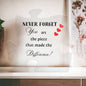 Never Forget | Acrylic Puzzle Plaque