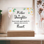 Mother & Daughter | Acrylic Square Plaque