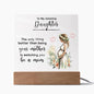 Daughter | New Mom | Acrylic Square Plaque