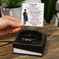 To My Son: Graduation Love You Forever Bracelet