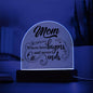 Gift for Mom | Acrylic Dome Plaque