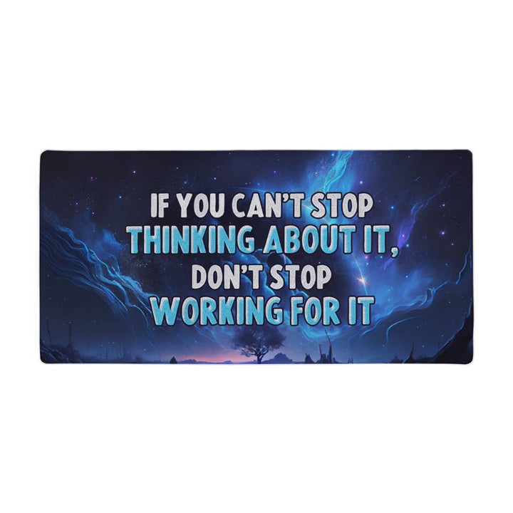 Work hard | Desk Mat