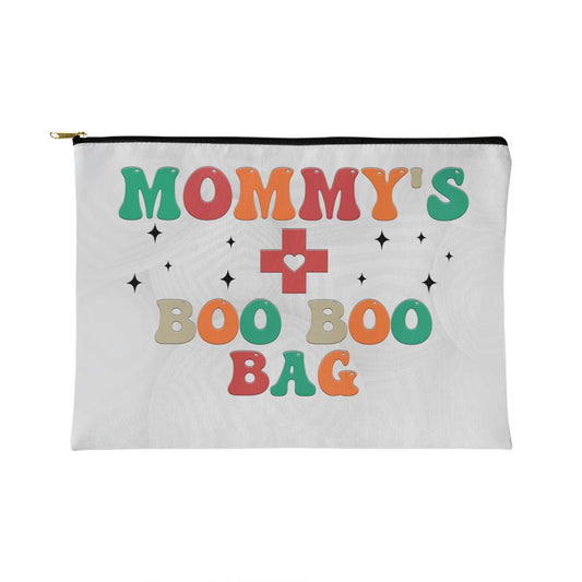 Mommy's Boo Boo Bag | Fabric Zippered Pouch Small