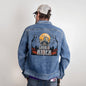 Ghost Rider v2 | Men's DTG Denim Jacket