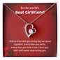 Best  Girlfriend - Gift For Girlfriend -  Forever Love Necklace