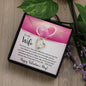 To My Wife - Gift For Wife - Happy Valentine's Day - Forever Love Necklace